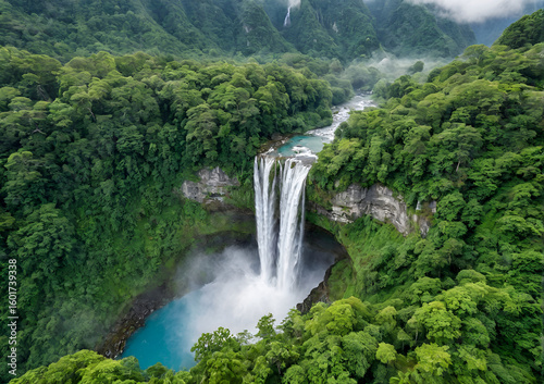 waterfall in the forest