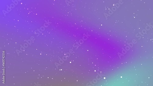 Background abstract of deep blurred purple blue and green starry sky suitable for fantasy book covers, website backgrounds, galaxy themed designs.