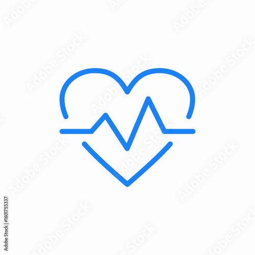 hearts cardiology icon sign vector