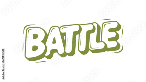 Battle Text Graphic.
