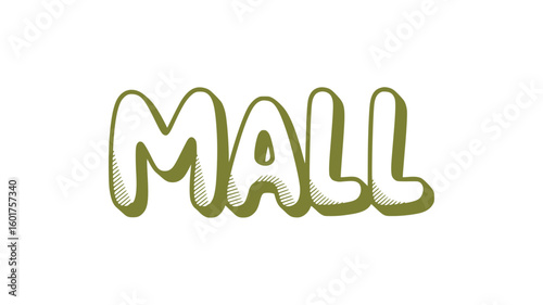 Mall Text.