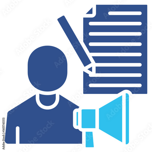 Copy Writing Icon