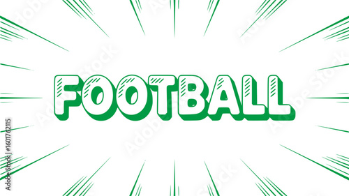 Football! Comic Book Style.