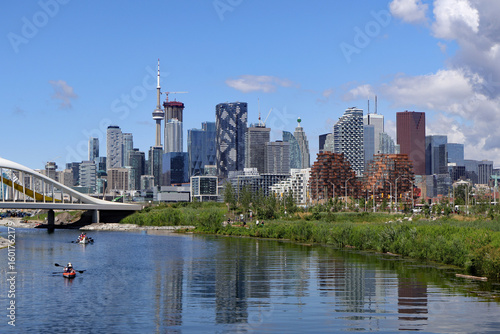 Industrial land has been reclaimed to create the new Biidaasige Park where the Don River meets Lake Ontario
