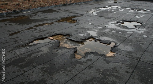 Flat roofing repair needed leaky roof damaged roof commercial roof repair roof maintenance roofing problems