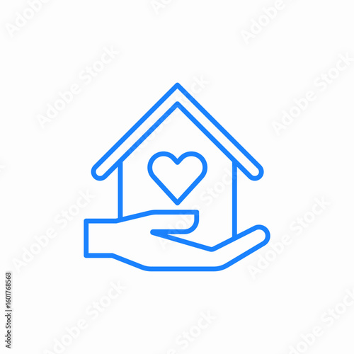 home care icon sign vector