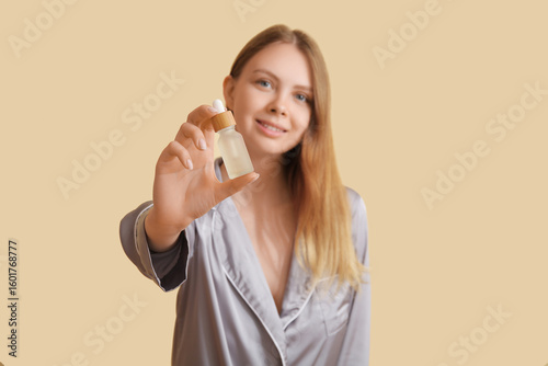Pretty young woman with cos...