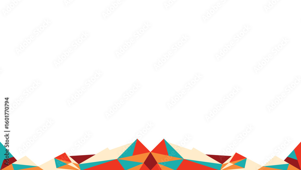 Fototapeta premium vintage abstract low poly background 