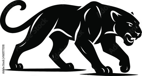 🐆 POWERFUL, SLEEK & WILD! Striking black panther vector in motion—ideal for logos, tattoos, mascots, or fierce branding. ⚡🔥Download now and unleash raw power into your design! 💪

