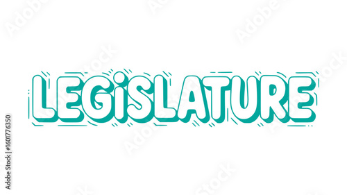 Legislature Text Graphic.