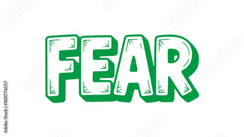 Fear Typography.