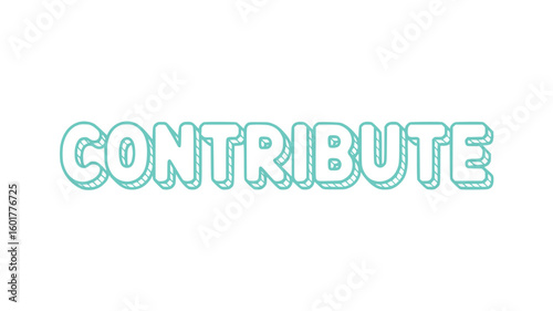 Contribute.