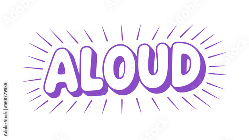 Aloud.
