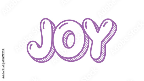 Wallpaper Mural Joyful Handwritten Typography. Torontodigital.ca