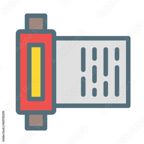 scroll. This is a vector single icon with a filled outline style. Suitable for any purpose, such as website design, mobile app design, logo design, pattern design, etc