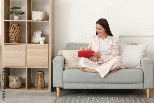 Beautiful young happy woman...