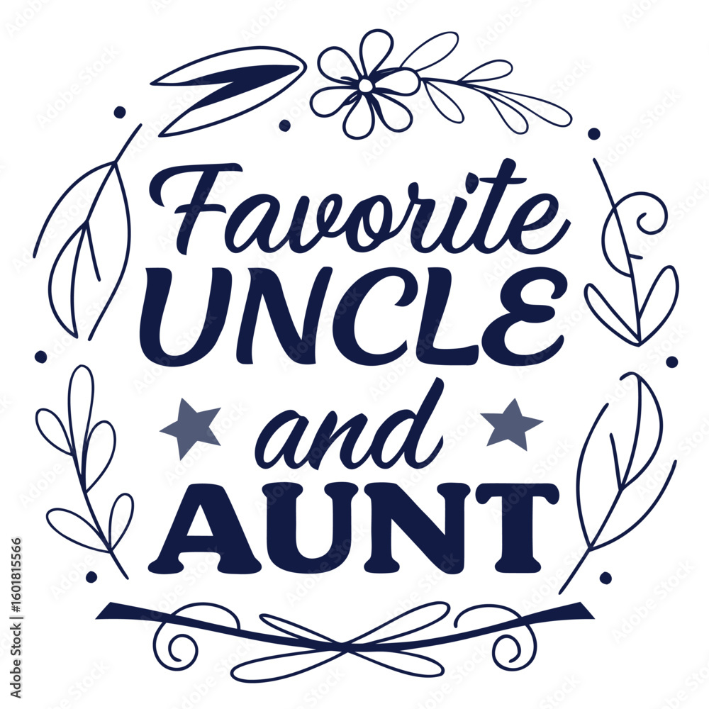 Fototapeta premium Favorite uncle and aunt