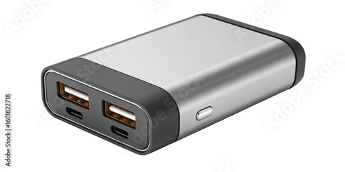 Mobile Phone Charger Isolated on Transparent Background with Copy Space
Smartphone Charger Adapter for Website Banner or E-commerce Use