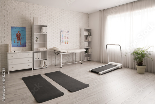 Interior of physiotherapist...