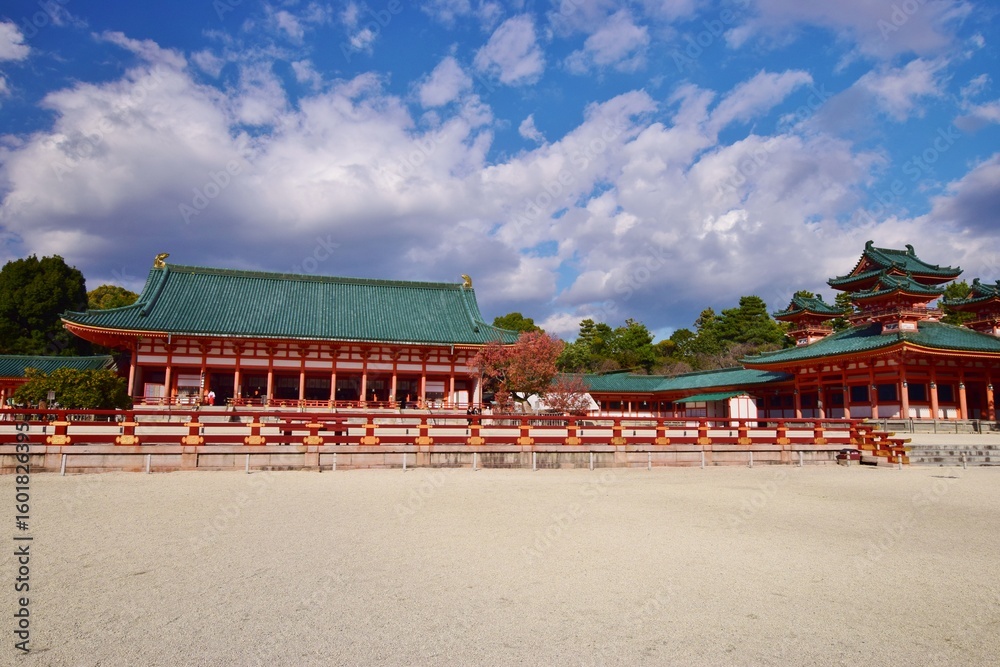 Naklejka premium 京都の神社 平安神宮