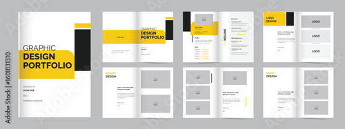 Graphic Design Portfolio Template layout designer portfolio