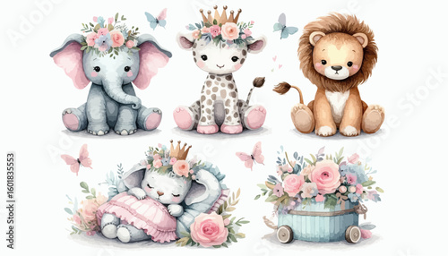 set of animals