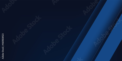 Dark blue modern business abstract background. Vector illustration design for presentation, banner, cover, web, flyer, card, poster, wallpaper, texture, slide, magazine, and powerpoint