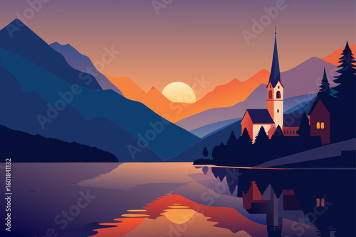 church in the mountains