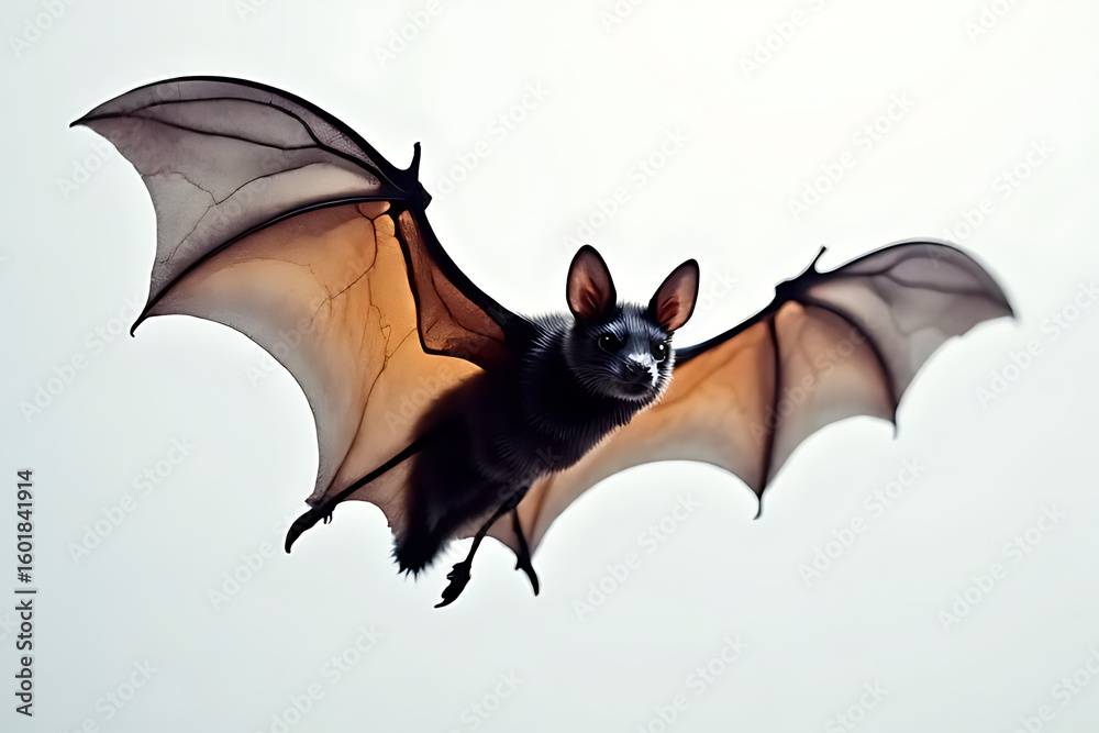 Fototapeta premium Bats fly at night