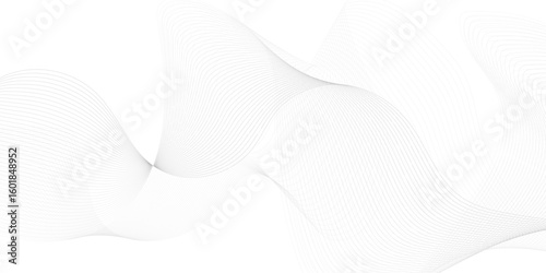 Abstract wave element for design. Digital frequency track equalizer. Abstract vector background with wavy lines.	
