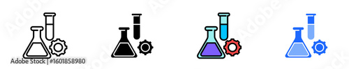 Biomedical Engineering  Icon Set Multiple Stlye Collection