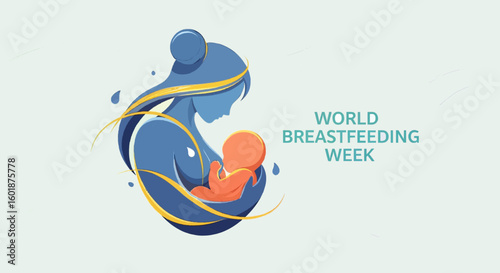 Celebrate World Breastfeeding Week with loving mother and baby connection