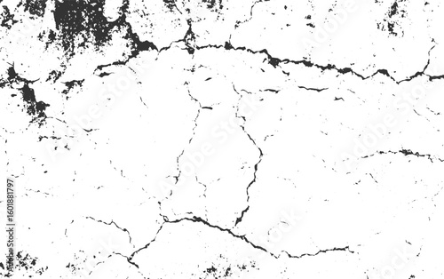 Cracked surface texture with dark irregular patterns and fine speckles grunge rough