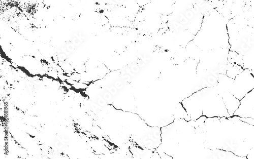 cracked concrete wall covered with gray cement texture as background, Vector grunge cracked texture style with cracked texture	