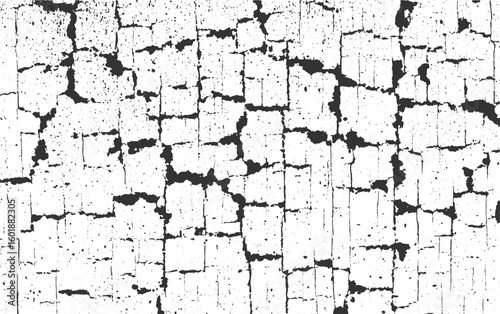 Cracked surface with distressed texture and scattered speckles abstract background