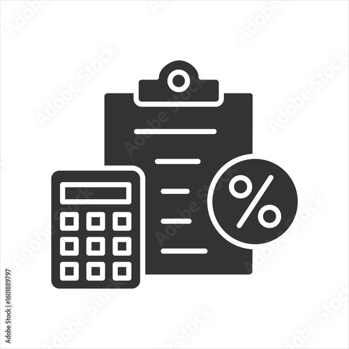 Calculation Glyph Icon