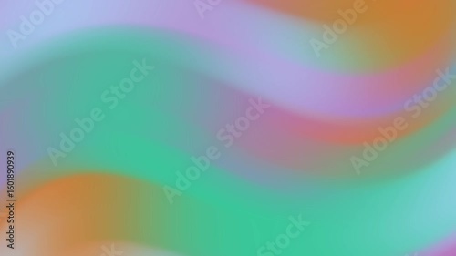 Abstract waves of vibrant colors blending together in a smooth, flowing pattern, creating a serene backdrop