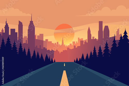 road to the city