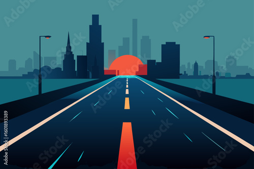 traffic on the highway