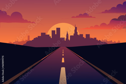 road to the city