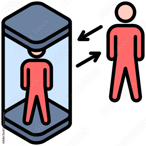 Quantum Teleportation Icon