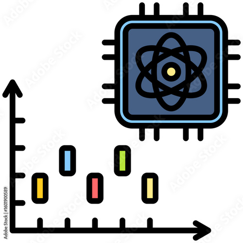 Quantum Algorithm Icon