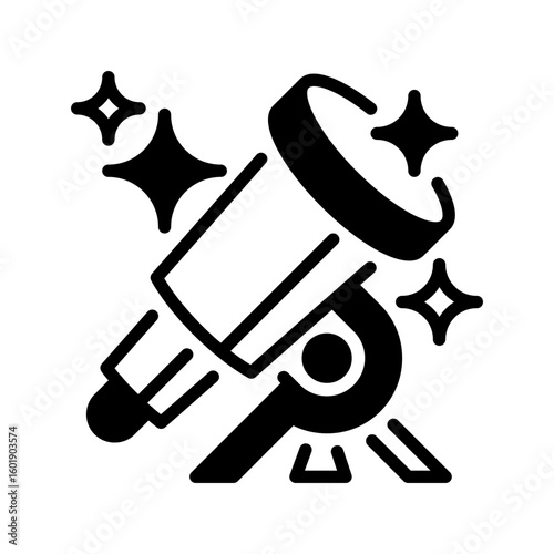Vision Line Icon, Outline Symbol for Future Perspective, Company Outlook, Strategic Direction, Long-Term View, and Aspirations. Vector Sign Icon.