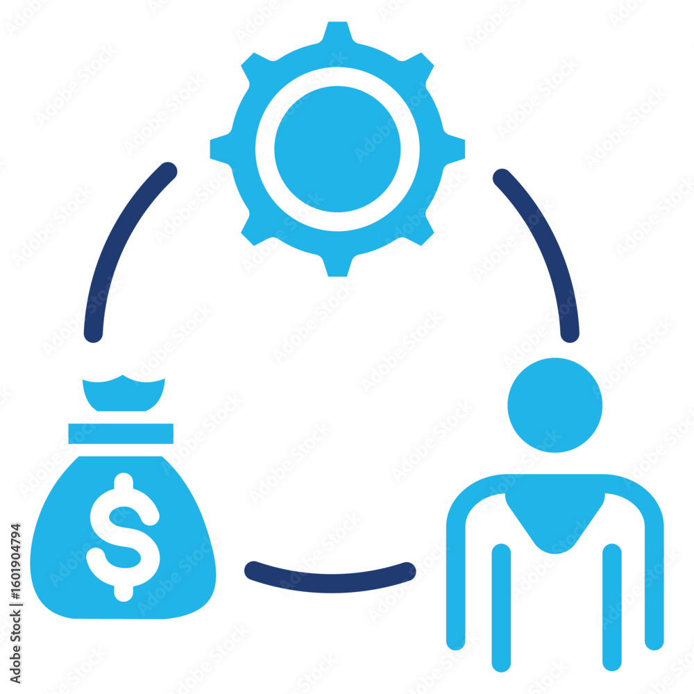 Obraz premium Business Icon