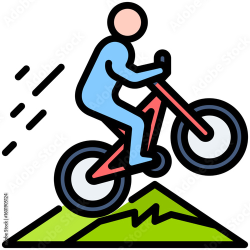 Mountain Bike Icon