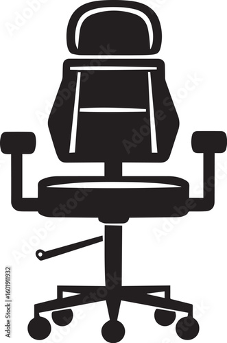 Office Chair icon clean simple