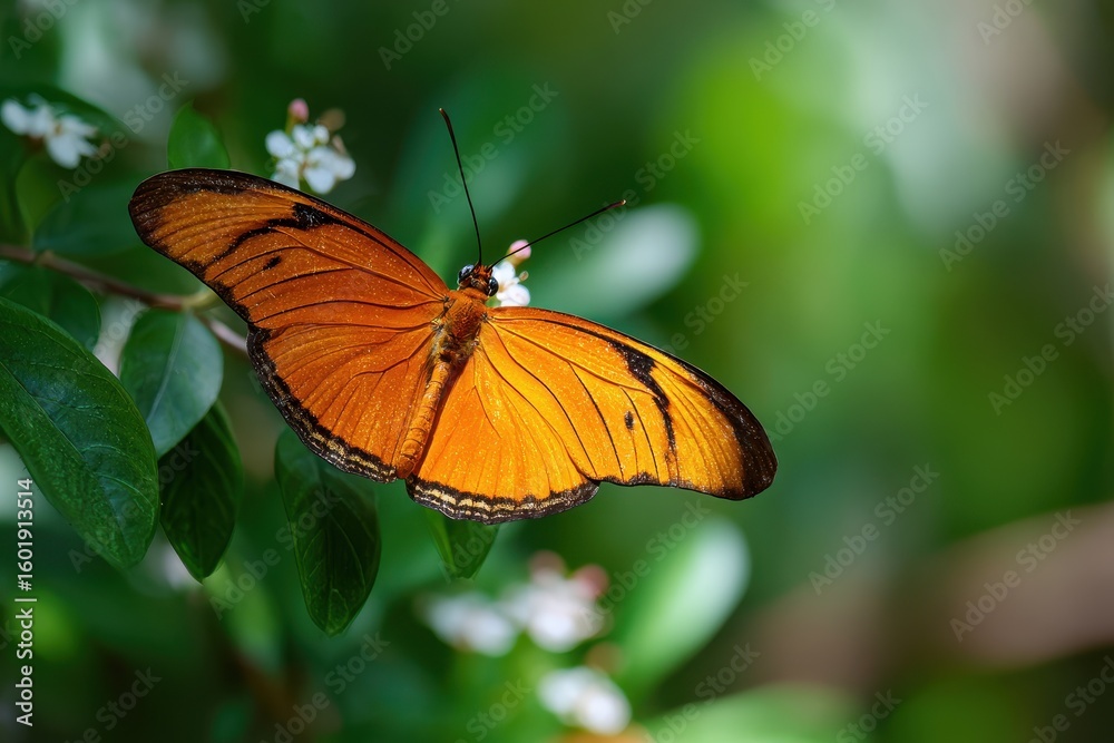 Fototapeta premium Lovely butterfly in its environment