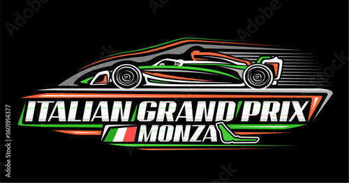 Vector logo for Italian Grand Prix