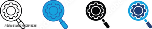 SEO (Search Engine Optimization) multi - style icon