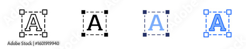 Advertising Strategy  Icon Set Multiple Style Collection

